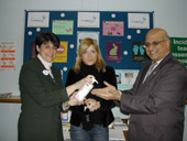 Soap star launches clean hands campaign
